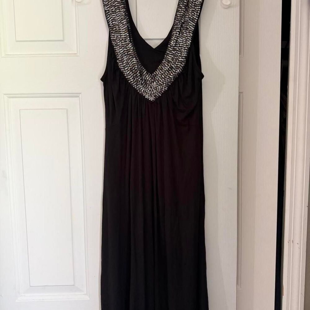 Peppermint Women's Black Dress